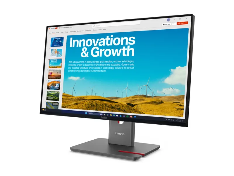 Lenovo Lenovo ThinkVision P24QD-40 - LED-Monitor - 61 cm (24") – Produktbild 1 von 4