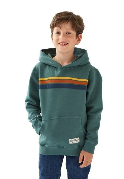 Band of Rascals Band of Rascals 70th Stripes Hooded, Sage, – Produktbild 1 von 4