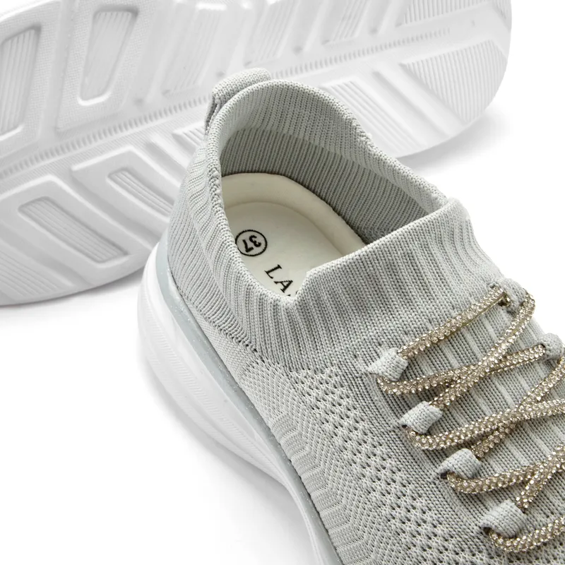 Lascana Sneaker, Hellgrau, – Produktbild 3 von 3