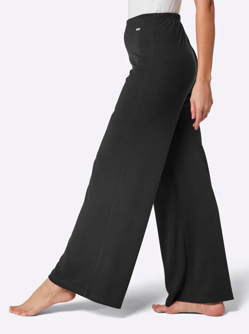 feel good Hose schwarz, Schwarz, – Produktbild 2 von 3