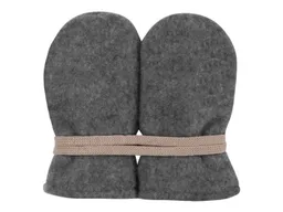 Pure pure by Bauer PURE PURE by Bauer Baby Handschuhe Fäustlinge Bio-Merinowolle Fleece schiefer Gr. 0 (0-6 Monate) – Produktbild 1 von 1