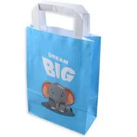Elco ELCO Papier-Tragetasche "Elefant" 26 x 18 x 8 cm, 50 Stk. – Produktbild 1 von 2