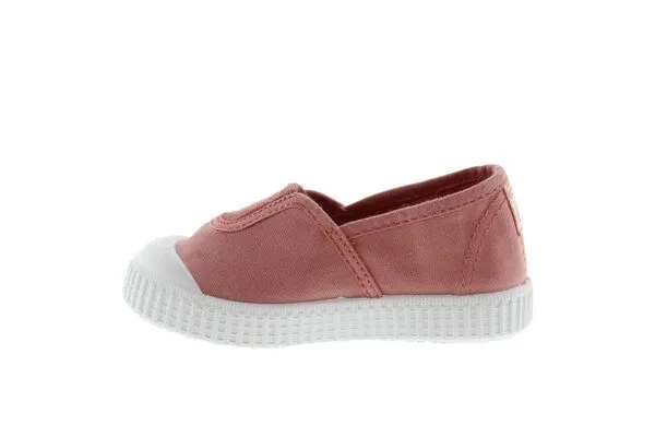 Victoria Victoria vegane Kinder-Schlüpfsneaker – Camping de Lona, Nude (rosa), – Produktbild 2 von 4