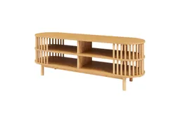 en.casa TV-Schrank Fernsehtisch »Jarvenpaa« 140x40x50 cm Bambus – Produktbild 1 von 1