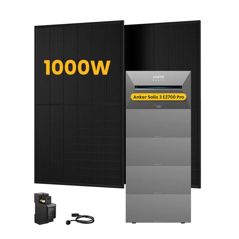 Anker Anker SOLIX Solarbank 3 E2700 Pro, mit 2 x 500W Bifaziale Solarmodule, by Powerness - 13.5kWh / 1 x Smart Meter / Standardversand – Produktbild 1 von 1