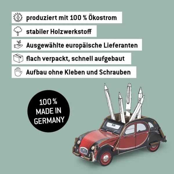 WERKHAUS WERKHAUS Stiftebox 2CV Ente - Charleston – Produktbild 4 von 5