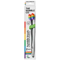 The Humble The Humble Co. Zahnbürsten 2er-Pack für Erwachsene Sensitive - Proud – Produktbild 1 von 1