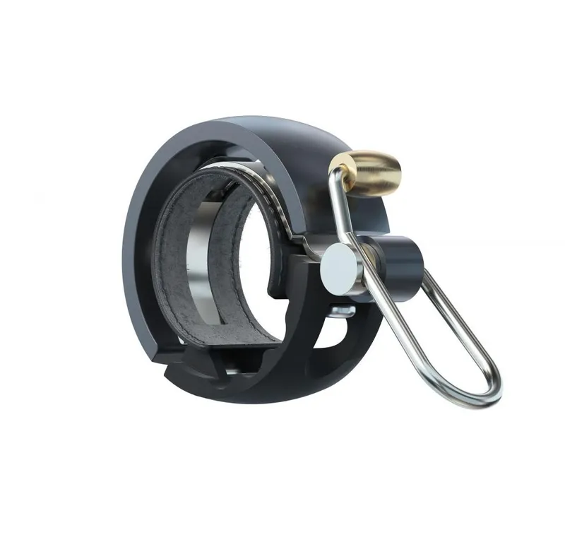 Knog Knog Fahrradklingel Oi Luxe klein 22.2mm schwarz grau – Produktbild 1 von 1