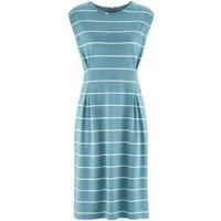 HempAge HempAge Gestreiftes Kleid Hanf/Biobaumwolle, Wave (blau), – Produktbild 1 von 2