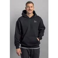 DIRTS DIRTS Herren vegan Hoodie Saudade Oversized Schwarz, Schwarz, – Produktbild 2 von 3