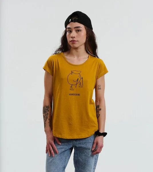 Gary Mash GARY MASH Shirt Asheville Wanderine aus Bio-Baumwolle, Gelb, – Produktbild 3 von 3