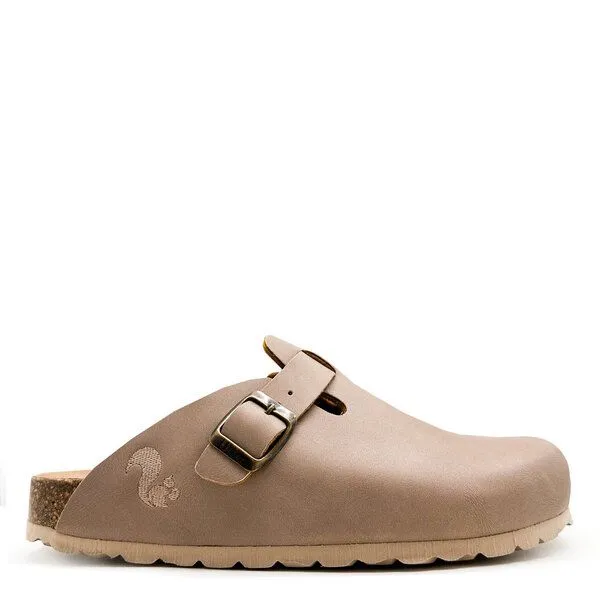 thies Vegane thies Eco Bio Clogs Men, Elephant grey, – Produktbild 1 von 4