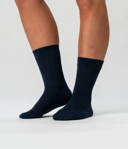 Copenhagen Bamboo 5 Paar marineblaue Bambussocken – Produktbild 4 von 4