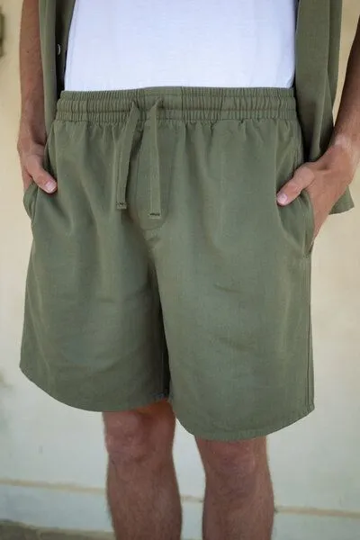 SALZWASSER RIA – Walkshorts (Herren) von SALZWASSER, Grün, – Produktbild 4 von 4