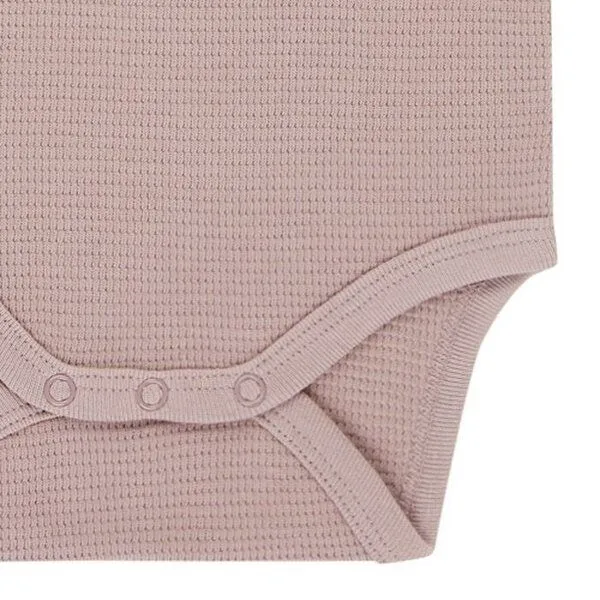 Sense Organics sense-organics AKELA Kurzarmbody Classic aus Waffel-Jersey von Sense Organics, Altrosa, – Produktbild 3 von 3