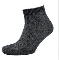 BLS Organic BLS Organic Kurzstrumpf GOTS zertifiziert Bio-Wolle Socken, Grau, – Produktbild 1 von 1