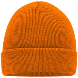Myrtle Beach myrtle beach Klassische Strickmütze in vielen Farben MB7500 Gr. one size orange – Produktbild 1 von 1