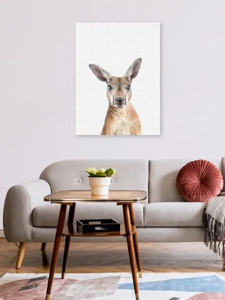Photocircle Photocircle Poster / Leinwandbild - Kangaroo – Produktbild 2 von 4