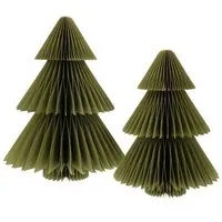 MoreThanHip MoreThanHip Dekorative Papier-Weihnachtsbäume (2er-Set) - Picea – Produktbild 1 von 1