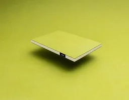 tyyp tyyp Notizbuch A5 blanko – Hardcover aus Recyclingkarton, 180°-Aufschlag – vegan & handgefertigt – Produktbild 1 von 1