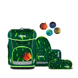 Ergobag Ergobag cubo light Schulranzen, 5-teiliges Set, Bärtastisch Flash – Produktbild 1 von 1