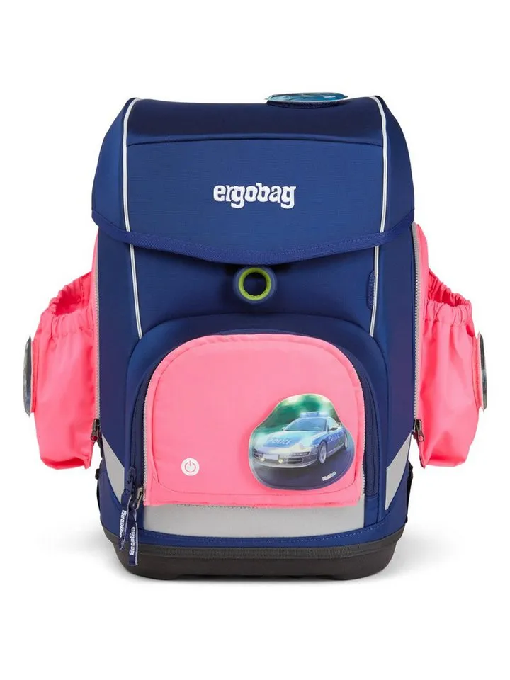Ergobag Ergobag Schulranzen Fluo LED Seitentaschen Set, reflektierend, Rosa, – Produktbild 2 von 4
