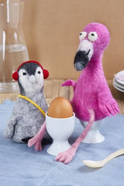 short'n'pietz short'n'pietz Oktopus als Filz Eierwärmer – Produktbild 3 von 3