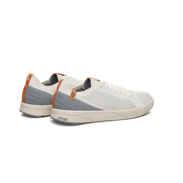 SAOLA SAOLA Vegane Sneakers - ultra leicht und komfortabel - CANNON KNIT 2.0 M, White grey, – Produktbild 3 von 4