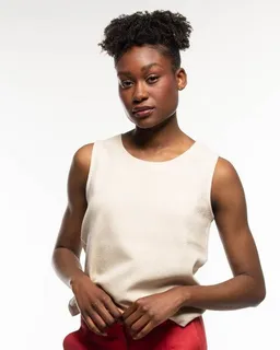 Alma & Lovis Alma & Lovis Edles Glitzer-Top in Waffelpiqué aus Organic Cotton | Pearl Top – Produktbild 1 von 1