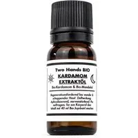 Two Hands BIO Two Hands BIO Kardamomextraktöl mit Bio-Kardamom & Bio-Jojobaöl - 2,5% Extrakt - Bio Vegan – Produktbild 1 von 1