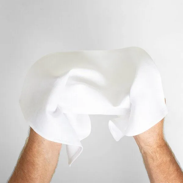 nahtur-design nahtur-design Leinen Gästehandtücher, Weiss_06 (weiß), – Produktbild 1 von 3