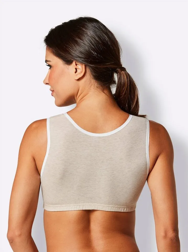 Witt Witt Bustier Bustier (3-tlg), Bunt|grau, – Produktbild 5 von 5