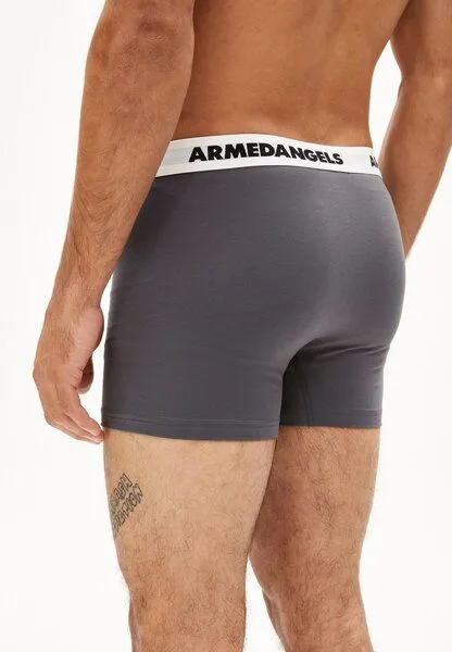 ARMEDANGELS ARMEDANGELS RYAANO Herren Boxer aus Bio-Baumwoll Mix, Iron cast, – Produktbild 4 von 5
