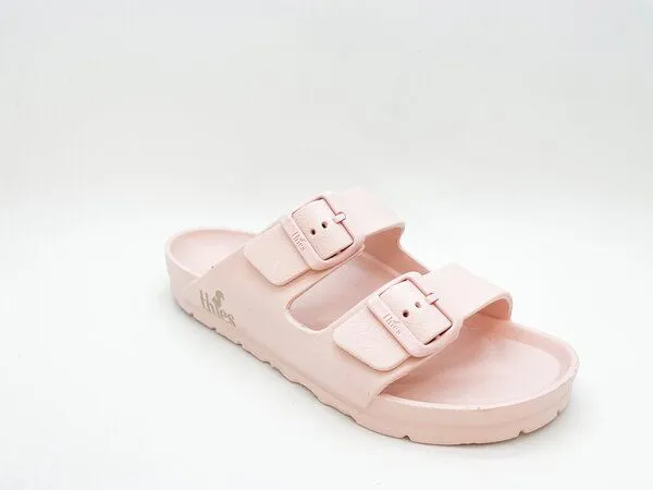 thies Vegane Ecofoam Sandale thies, Light rose (rosa), – Produktbild 2 von 4