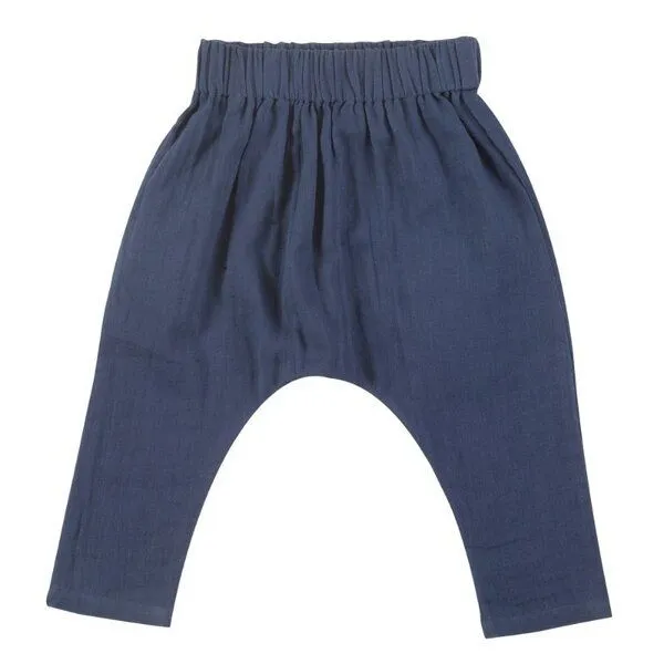 Pigeon by Organics for Kids Pigeon by Organics for Kids Kinderhose "Baggy pants muslin", Blue (blau), – Produktbild 1 von 1
