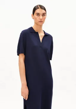 ARMEDANGELS ARMEDANGELS Strickkleid FINE POLO Strickkleid aus Bio-Baumwoll Mix Kragen – Produktbild 1 von 1