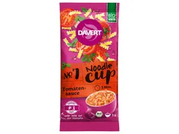 Davert Noodle-Cup mit Tomatensauce – Produktbild 1 von 1