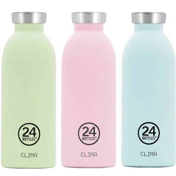24bottles 24bottles 0,5l Thermosflasche - verschiedene Pastell-Töne, Candy pink, – Produktbild 2 von 4