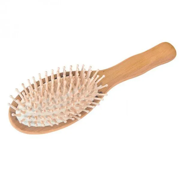Croll & Denecke Croll & Denecke Vegane Haarbürste mit Holznoppen – Produktbild 1 von 4