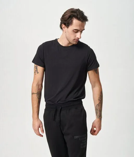 Copenhagen Bamboo Copenhagen Bamboo 3er-Pack schwarzes Bambus-T-Shirt – Produktbild 4 von 4