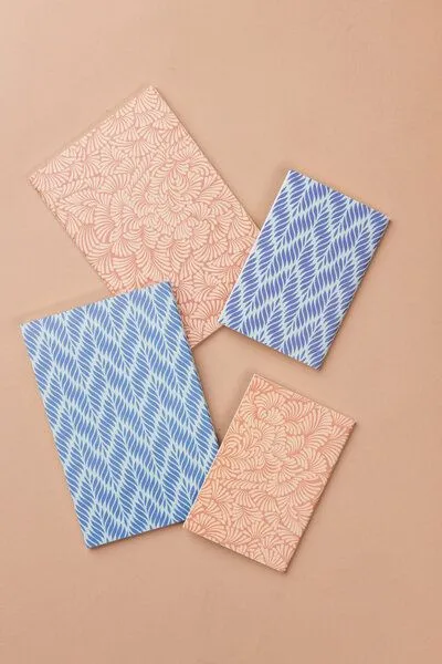 Tranquillo Tranquillo Notizbuch Swirl A5, Blau, – Produktbild 4 von 4