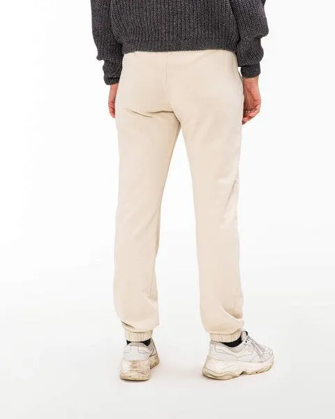 MATONA Matona Legere Jogginghose für Frauen mit Gummibund und Kordelzug / Trackpants, Oyster grey, – Produktbild 2 von 3