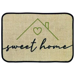 4betterdays 4betterdays Fußmatte | 'sweet home' | 40 x 60 cm | Sisal | Naturlatex – Produktbild 1 von 1