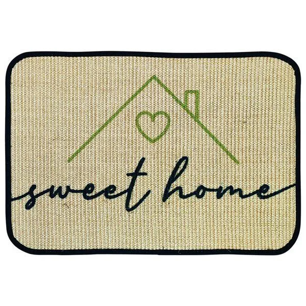 4betterdays 4betterdays Fußmatte | 'sweet home' | 45 x 90 cm | Sisal | Naturlatex – Produktbild 1 von 4