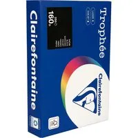 Clairefontaine 250 Blatt Clairfontaine Recycling-Kopierpapier "Trophee" 160 g/m², DIN A4, schwarz – Produktbild 1 von 1