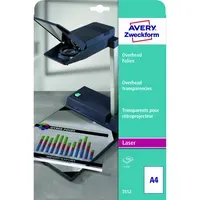Avery Zweckform 100 Avery Zweckform Laserdruck- und Kopierfolien Nr. 3552 – Produktbild 3 von 3