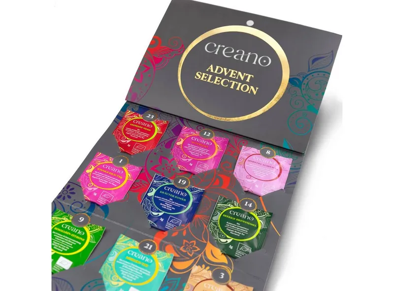 Creano Tee Adventskalender, 24er BIO Teebeutel-Tee *¹, 1 x 24 St. (24 Bio-Teebeutel) – Produktbild 5 von 5