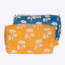 KIKOONI KIKOONI handgefertigte Kosmetiktasche Mystic Flower – Produktbild 1 von 1