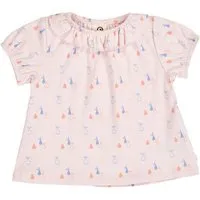 müsli müsli Babyshirt, Primrose/ shell blue/ tofu, – Produktbild 1 von 1