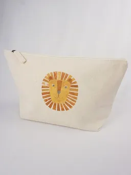 MelaDi Meladi Accessoire-Taschen aus Biobaumwolle - Größe M Löwe – Produktbild 1 von 1